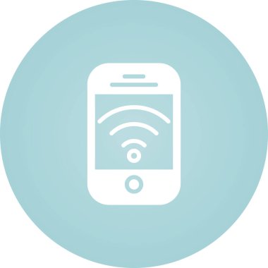 Kablosuz Bağlantı, Wi-Fi sinyal vektör simgesi