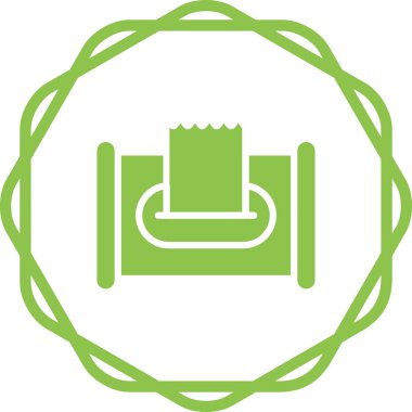 Antiseptik silme web simgesi, basit vektör illüstrasyonu