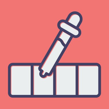 Damlalık web simgesi, vektör çizim