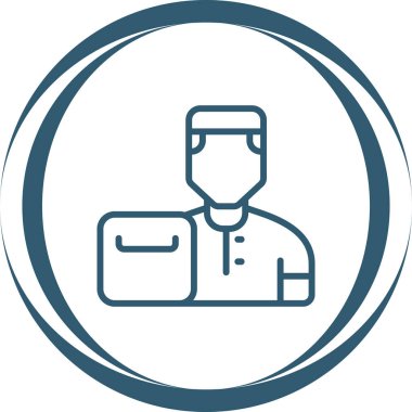 user icon, vector illustration simple design