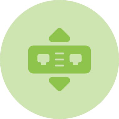 Ağ Köprüsü Vektör Simgesi Beyaz Arkaplanda İzole Edildi 