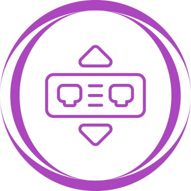 Ağ Köprüsü Vektör Simgesi Beyaz Arkaplanda İzole Edildi 