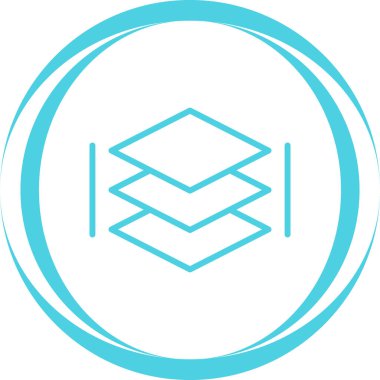 Katman simgesinin web illüstrasyonu
