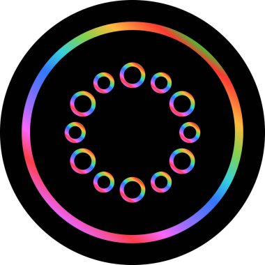 Spinner Web simgesi yükleniyor, basit illüstrasyon 