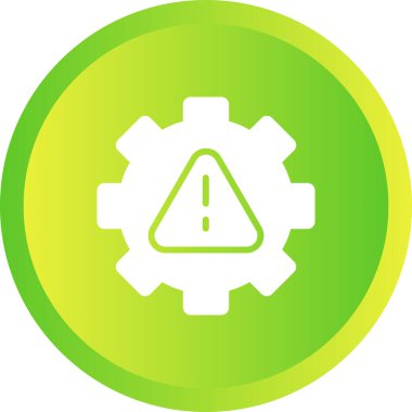 Risk Yönetimi simgesi, vektör illüstrasyonu 