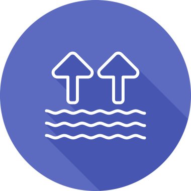 ok simgesi işareti, vektör illüstrasyonu