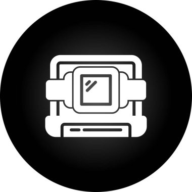 dizüstü bilgisayar simgesi, vektör illüstrasyonu basit tasarım