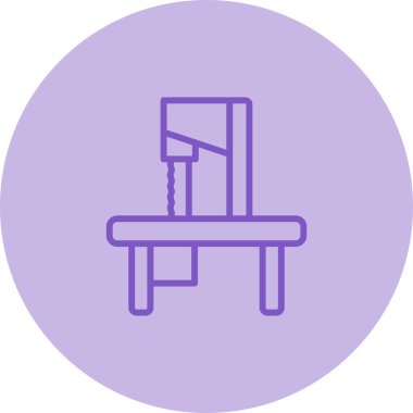 Modern Bant Testere simgesinin vektör çizimi    