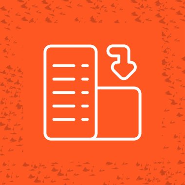 Mode Portresi. Web simgesi basit illüstrasyon