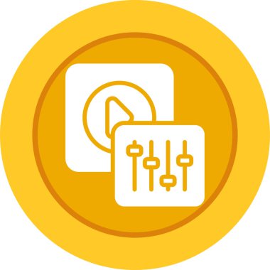 Kaydırma simgesi, beyaz arkaplanda izole edilmiş web simgesi 