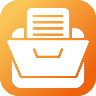 Dolap simgesi dosyası basit illüstrasyon