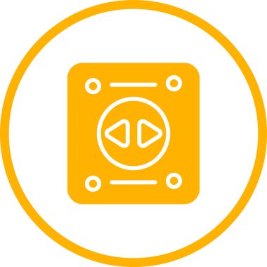 soket simgesi web basit illüstrasyon