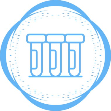 tüp simgelerinin vektör illüstrasyonu