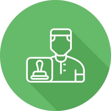 user icon, vector illustration simple design