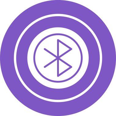 bluetooth web simge vektör çizim