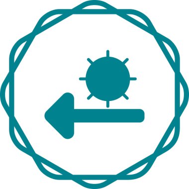 güneş web simgesi basit tasarım 