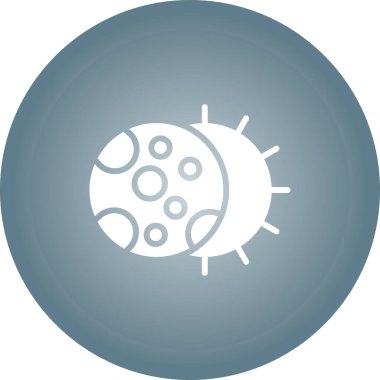 Tutulma. Web simgesi basit tasarım