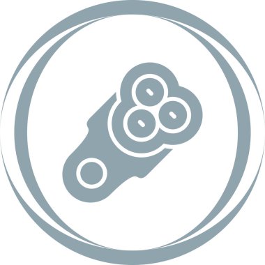 Electric Shaver modern simgesinin vektör çizimi    