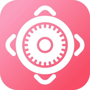 hedef ağ simgesi, vektör illüstrasyonu