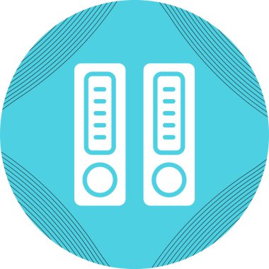 Depolama web simgesi, basit vektör illüstrasyonuName 