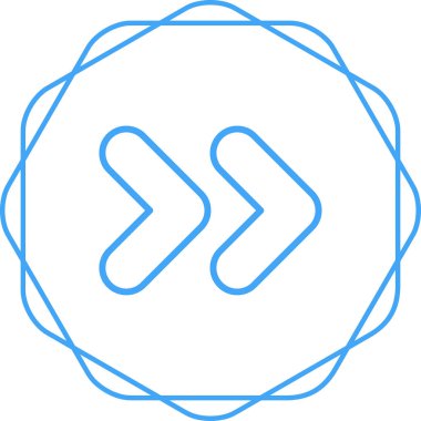 ok simgesi, vektör illüstrasyonu 