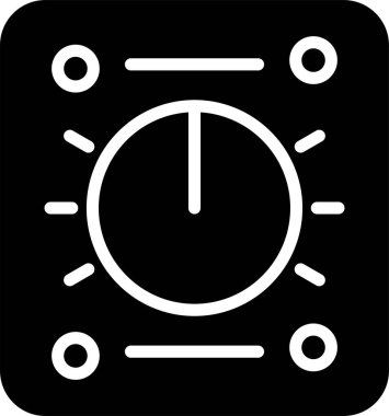 Web ve mobil uygulama tasarımınız için beyaz arkaplanda izole edilmiş loş simge vektörü. Logo logosu konsepti