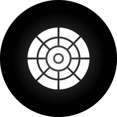 Paleti simgesi, basit vektör çizim