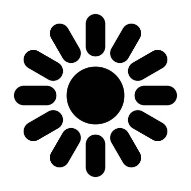 Simge yükleme vektör illüstrasyonu