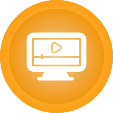 Bilgisayar web simge vektör çizim