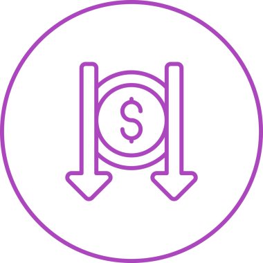 Dolar madeni para simgesi tasarımına mal olur