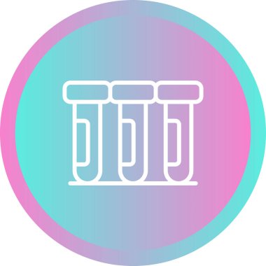 tüp simgelerinin vektör illüstrasyonu