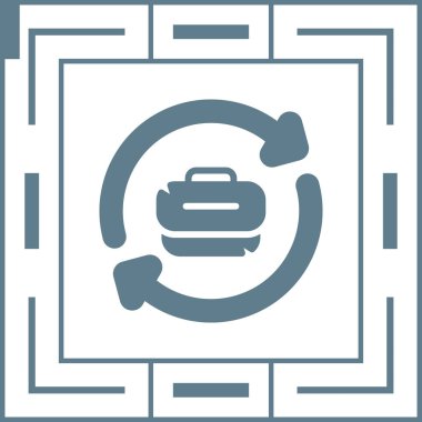 Düz Felaket Kurtarma 'nın vektör çizimi