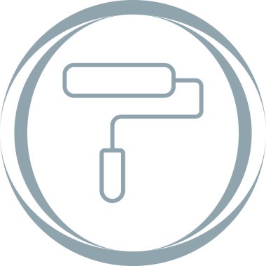 Roller simgesinin vektör illüstrasyonu