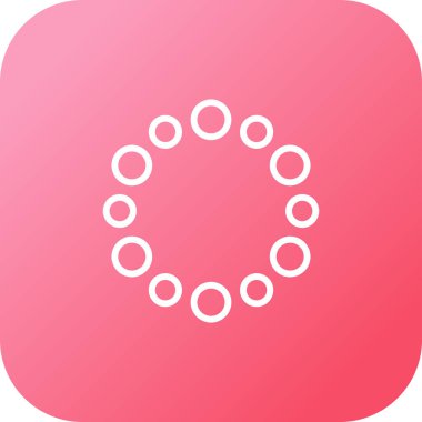 Spinner Web simgesi yükleniyor, basit illüstrasyon 