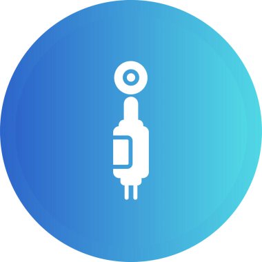 elektrik prizi simgesi. Web illüstrasyonu