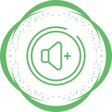 Ses hoparlörü web illüstrasyonu