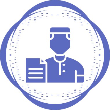 user icon, vector illustration simple design