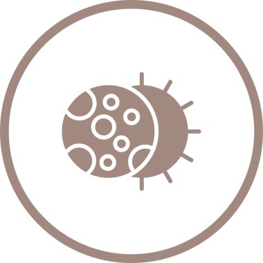 Tutulma. Web simgesi basit tasarım