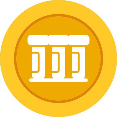 tüp simgelerinin vektör illüstrasyonu