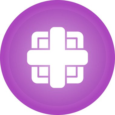 Web tasarımı için kenar simgesi, ayırıcı satır vektör işareti 