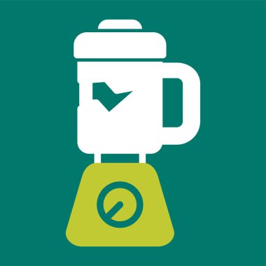 Gıda Blender simgesinin vektör çizimi