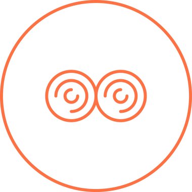 Hay Bales Web simgesi vektör illüstrasyonu 