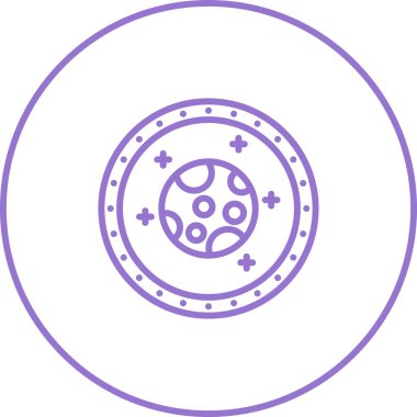 Lomboz. Web basit simgesi illüstrasyonu