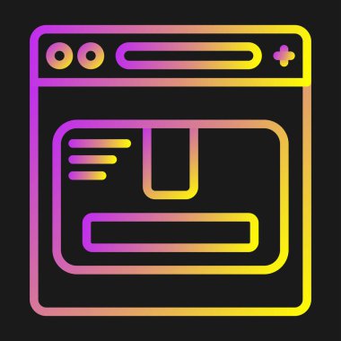 vector illustration of Package icon