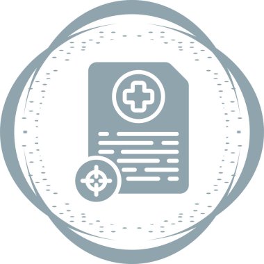 Tıbbi simgenin vektör illüstrasyonu