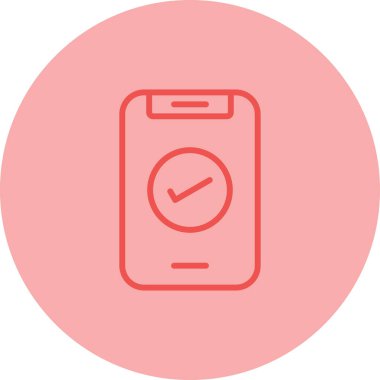 Tamamlanmış görev, işaretleme simgesi, vektör illüstrasyonunu kontrol et