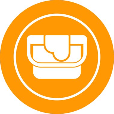  boya kovası simge vektör çizim