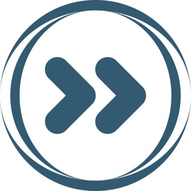 ok simgesi, vektör illüstrasyonu 