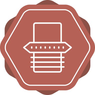 Kanal Uyarlayıcı Web simgesi vektör illüstrasyonuName 