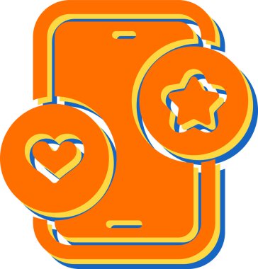 vektör çizimi sosyal medya simge